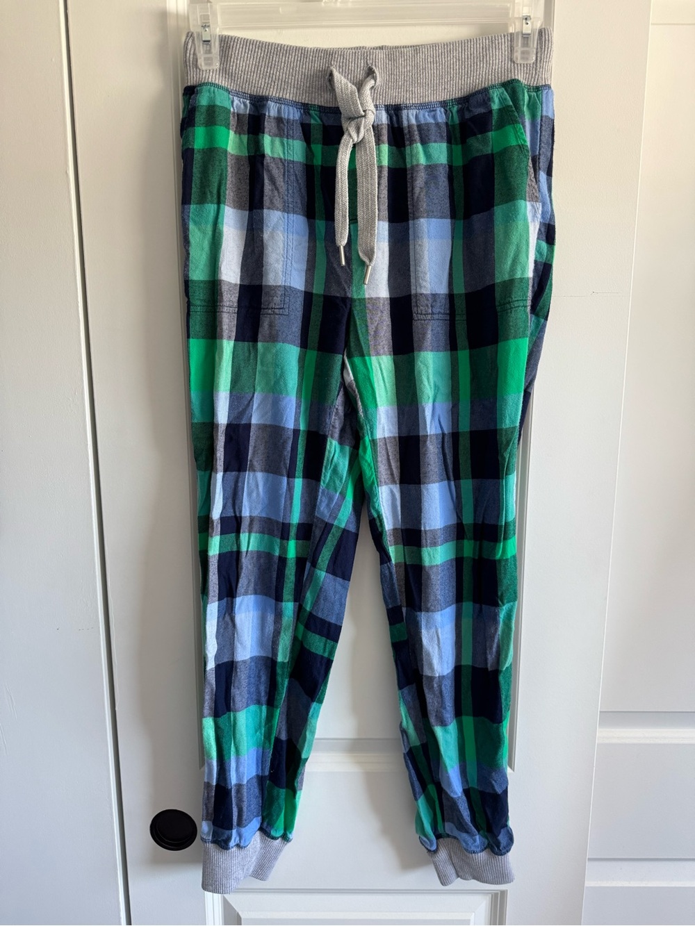 Aerie plaid flannel jogger pajama pants